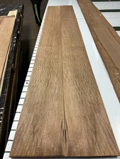 European Walnut Raw Wood Veneer 2 sheets 90'' x 8.5'' 331T