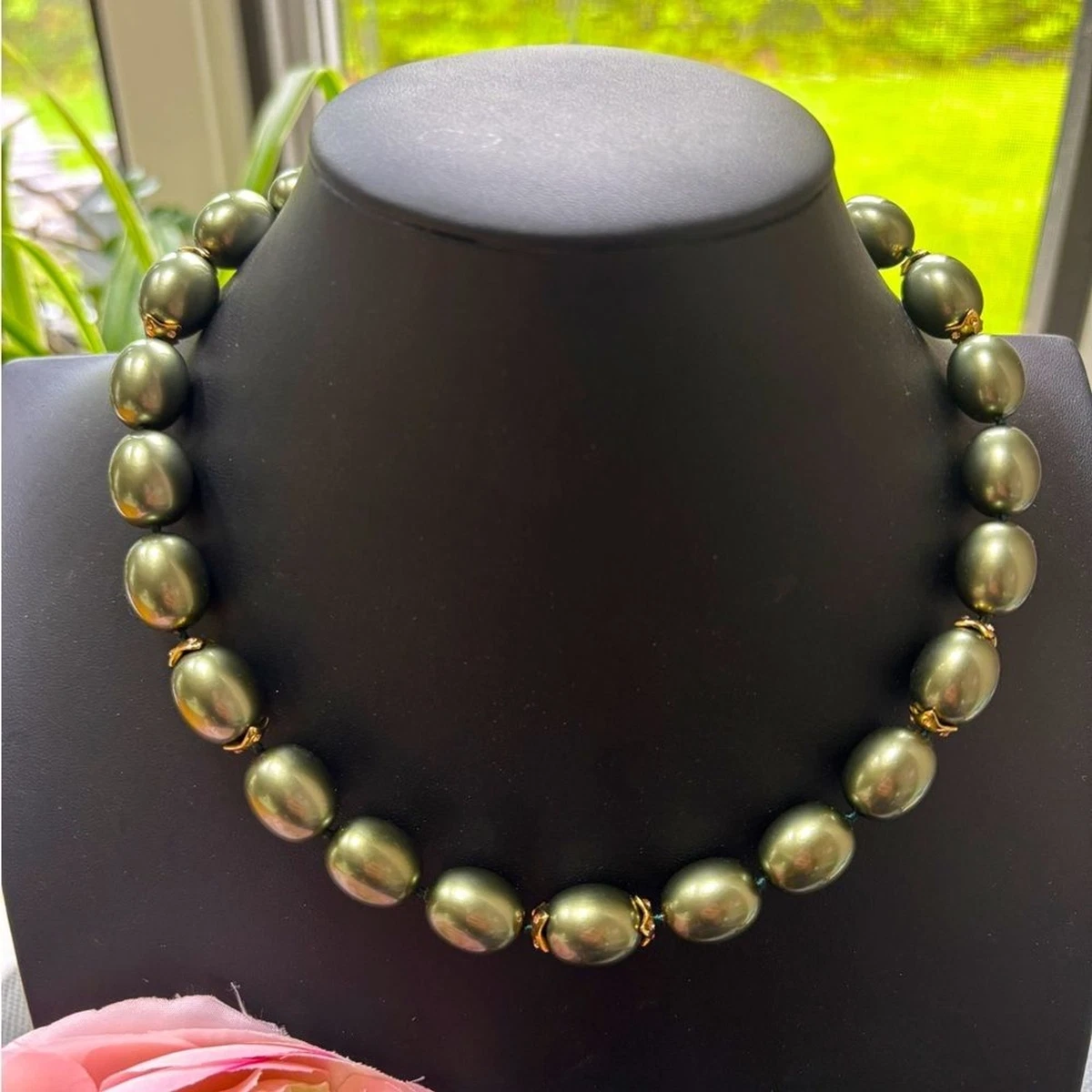 Monet Pearl Statement Fashion Necklaces & Pendants for sale | eBay