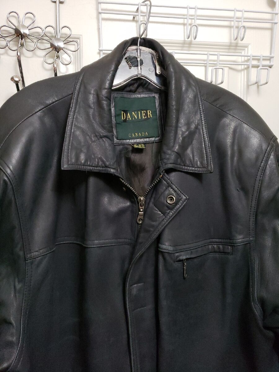 Danier Leather Jacket Vintage 80s-90s Thermolite Active Danier Leather Jacket Vintage 80s-90s Thermolite Active