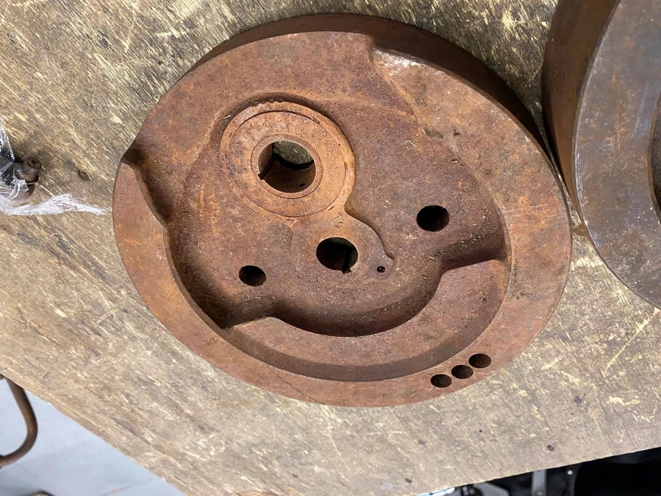 OEM 1930-1936 Harley Davidson V VL VLD Flywheels Crank - Image 4 of 4