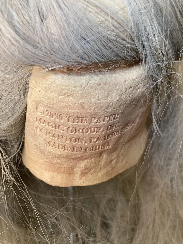 Vintage mask - bearded long haired old man - 2000 The Paper Magic Group - Image 3 of 4
