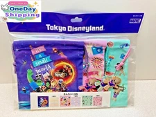 Tokyo Disney Resort Drawstring bag Set of 3 Its a Small World with Groot Limited