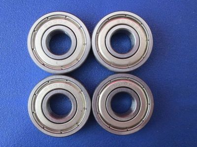 4 Stück 6000 ZZ (10x26x8 mm) Kugellager, Rillenkugellager 