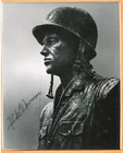 Portrait of a Sculpture of World War 2 Soldier by Kirk Newman ca1970s 8 by 10"