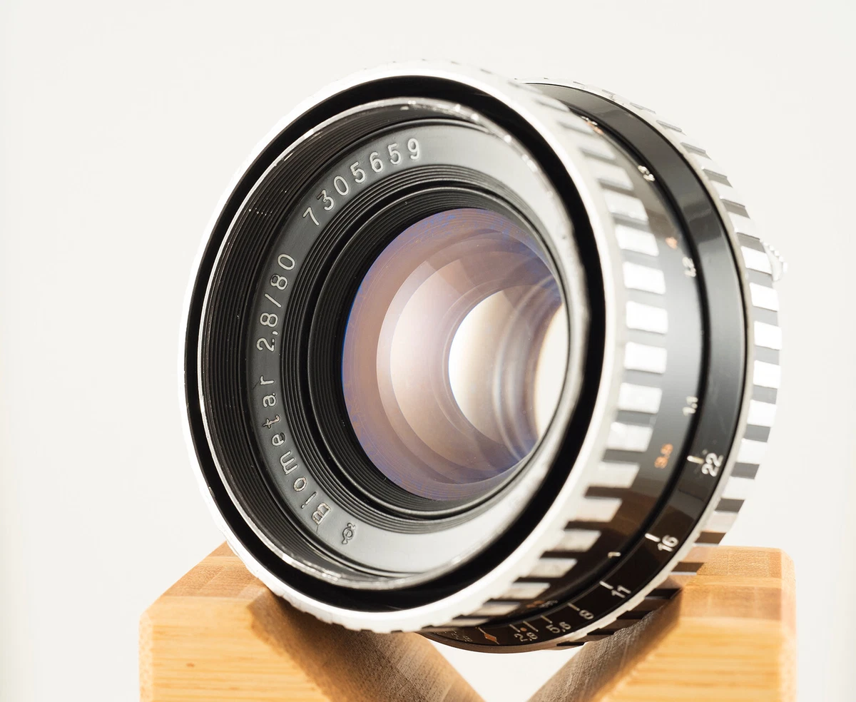 Carl Zeiss Jena Biometar 80mm F2.8 Pentacon Six Medium Format Lens - 2,8/80 TL