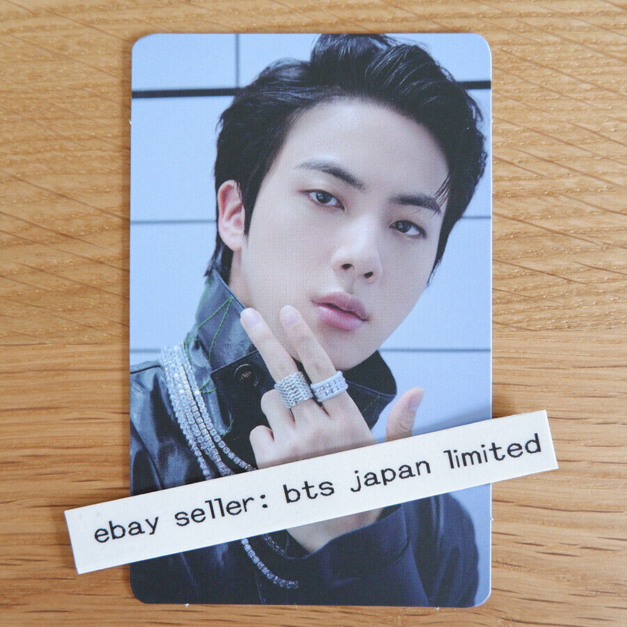 BTS JIN #1 [ VT Think Your Teeth Official Photocard Black, White