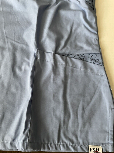 Lot Of 3 Fashion Seal Healthcare Uniform Scrub Tops Short Sleeve Women's Size M - Picture 6 of 8