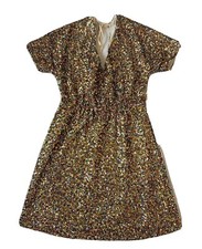 LUCY PARIS Womens Full Sequined Evening Mini Sheath Dress. Large/UK 14, EU 42.