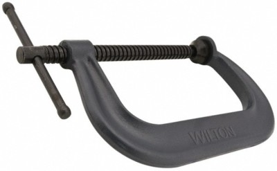 Wilton Regular-Duty 12-1/4'' Max Opening, 6-5/16'' Throat Depth, Forged Steel S...
