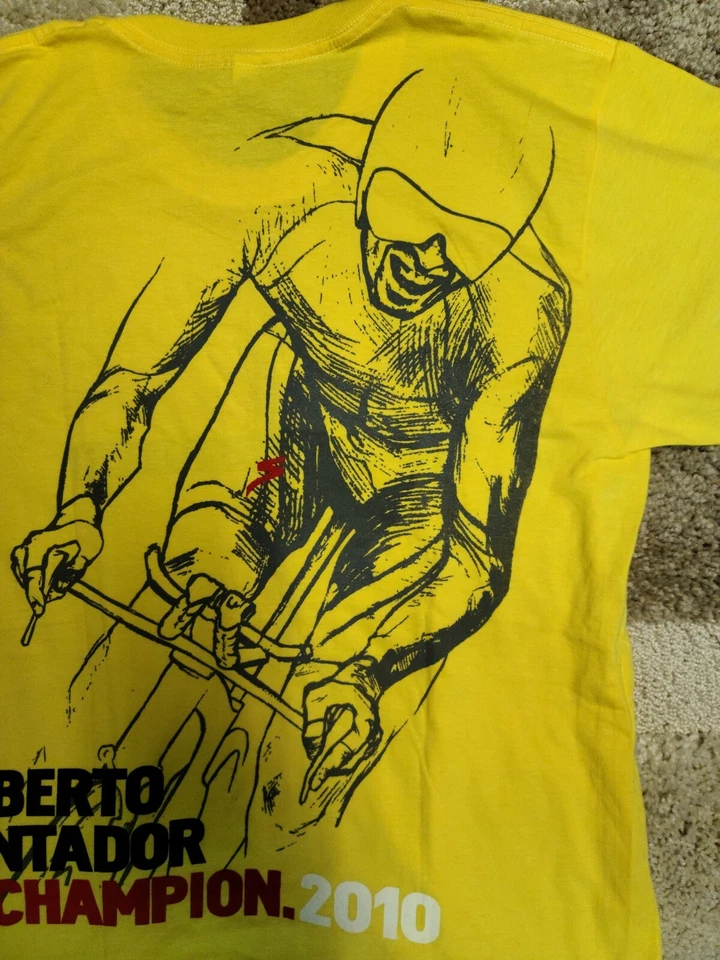 Camisa Conmemorativa TDF Especializada Alberto Contador Foto 2 de 4