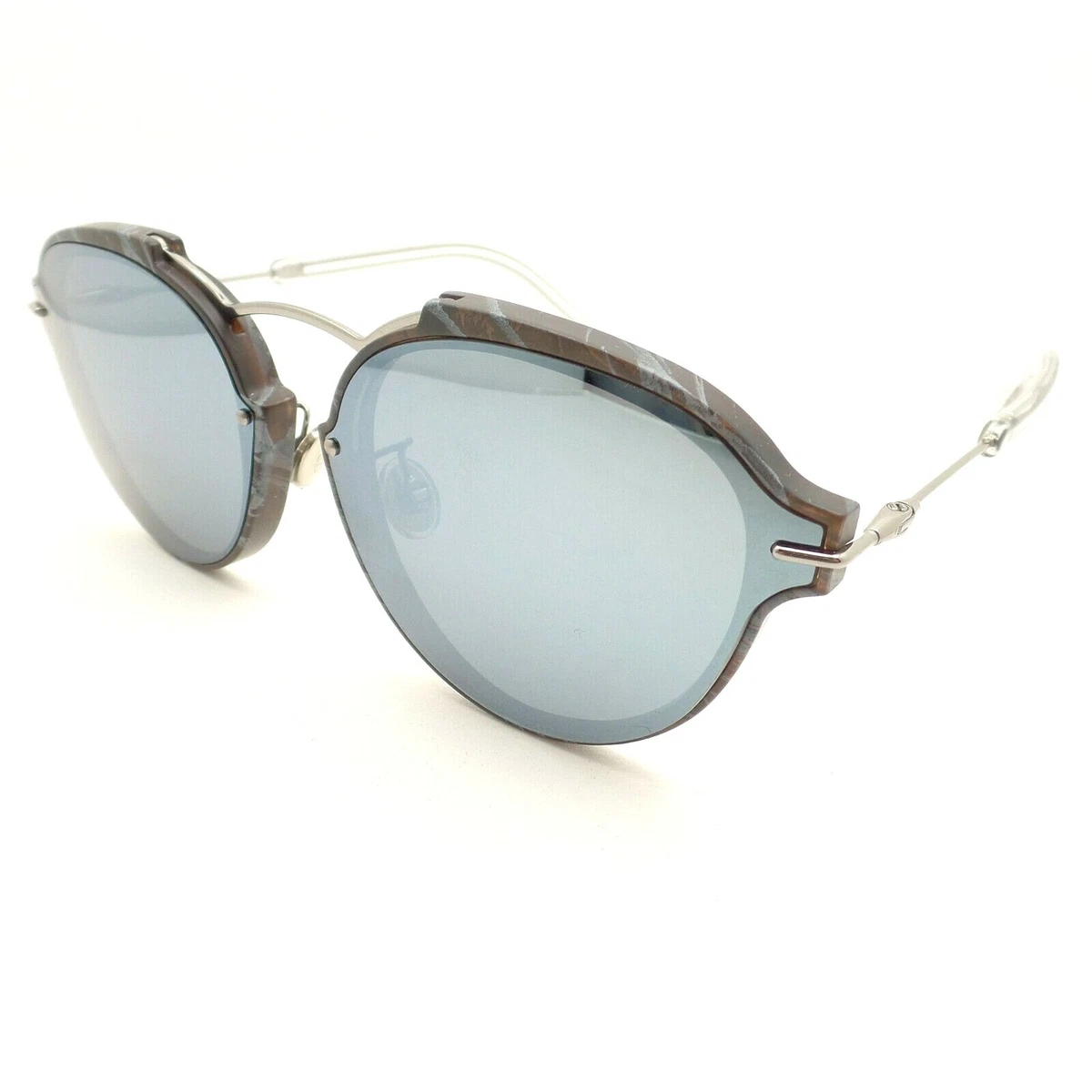 Christian Dior Eclat Grey Marble Blue Mirror New Authentic GNOT7
