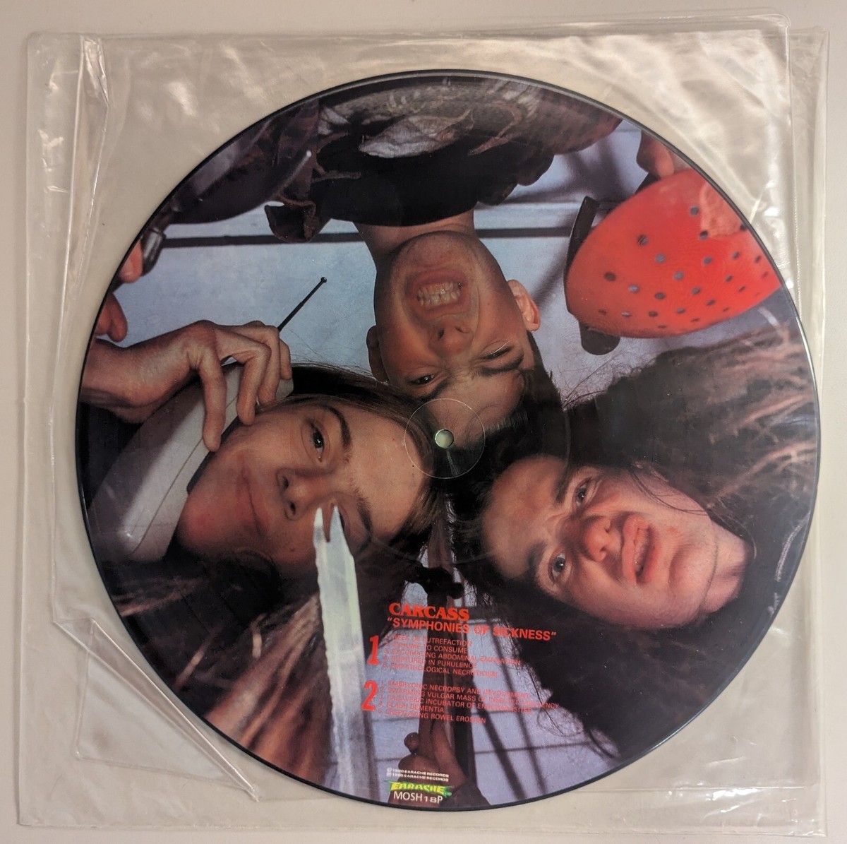 Carcass Symphonies of〜 ピクチャーディスク レコード LP Carcass Symphonies of〜 ピクチャーディスク レコード LP