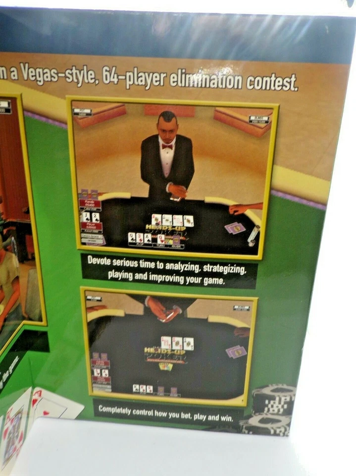 National Heads-Up Poker Championship PC 2007 Game New Sealed - Image 4 of 4