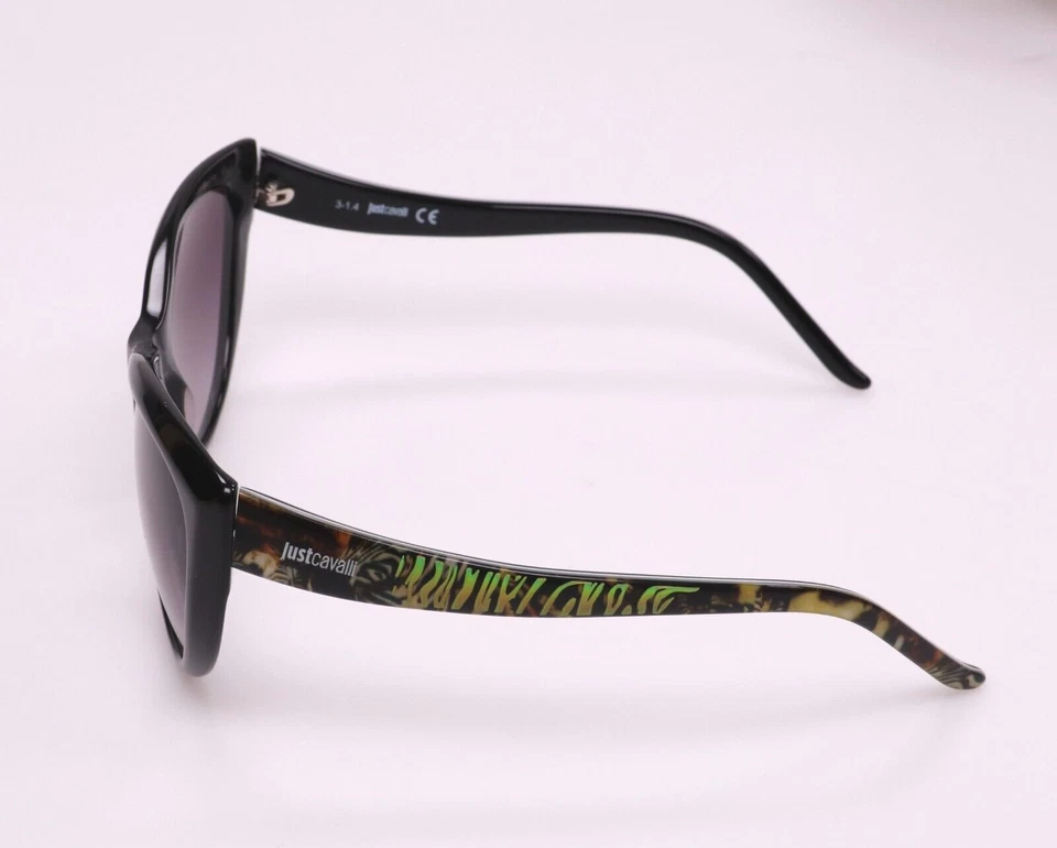 Gafas de sol para mujer Just Cavalli JC631S negras ojo de gato Foto 3 de 4