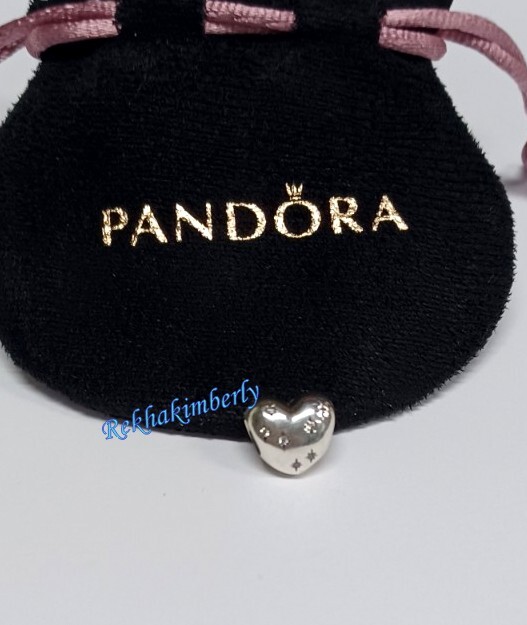 Pandora Disney Be Magical Charm Sterling Silver Clear CZ Authentic