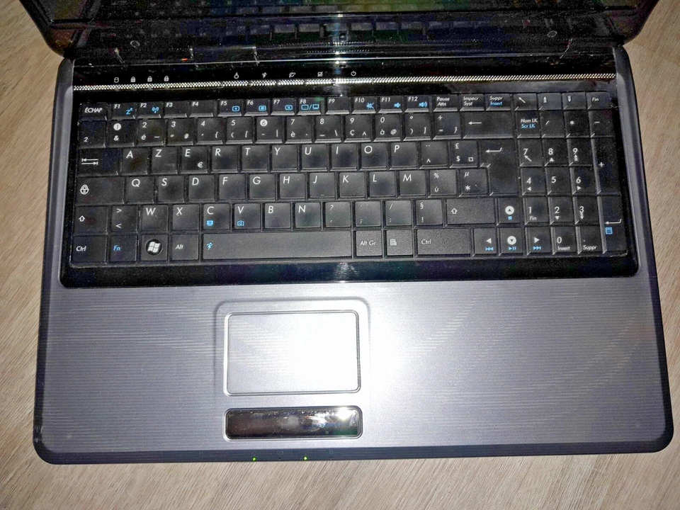 pc portable asus X61V 16", Intel T6500, 4Go; SSD 512Go / batterie neufs. - Photo 2/4