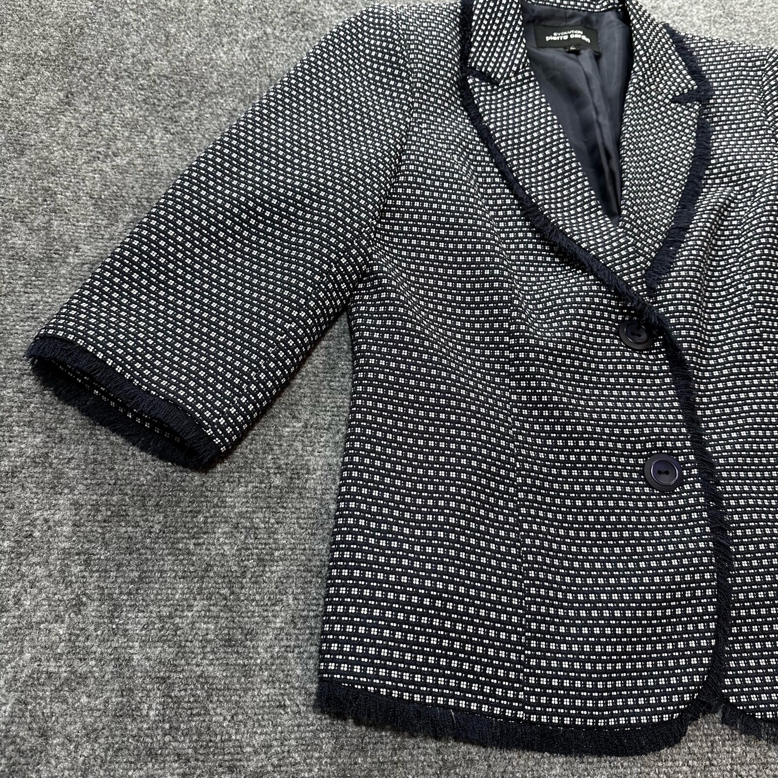 Evolution Pierre Cardin Blazer Jacket Womens 36 B… - image 10