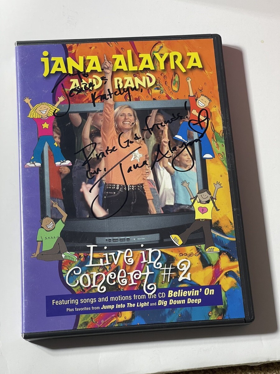 Jana Alayra And Band Live In Concert #2 DVD SIGNED | eBay