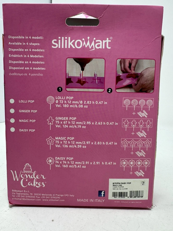 Pasteles maravilla SILIKOMART Daisy Pop Foto 2 de 2
