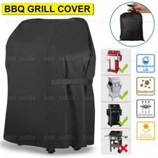 Heavy Duty Waterproof Gas 2 Burner Grill Cover UV Resistant Barbecue Cover 30''