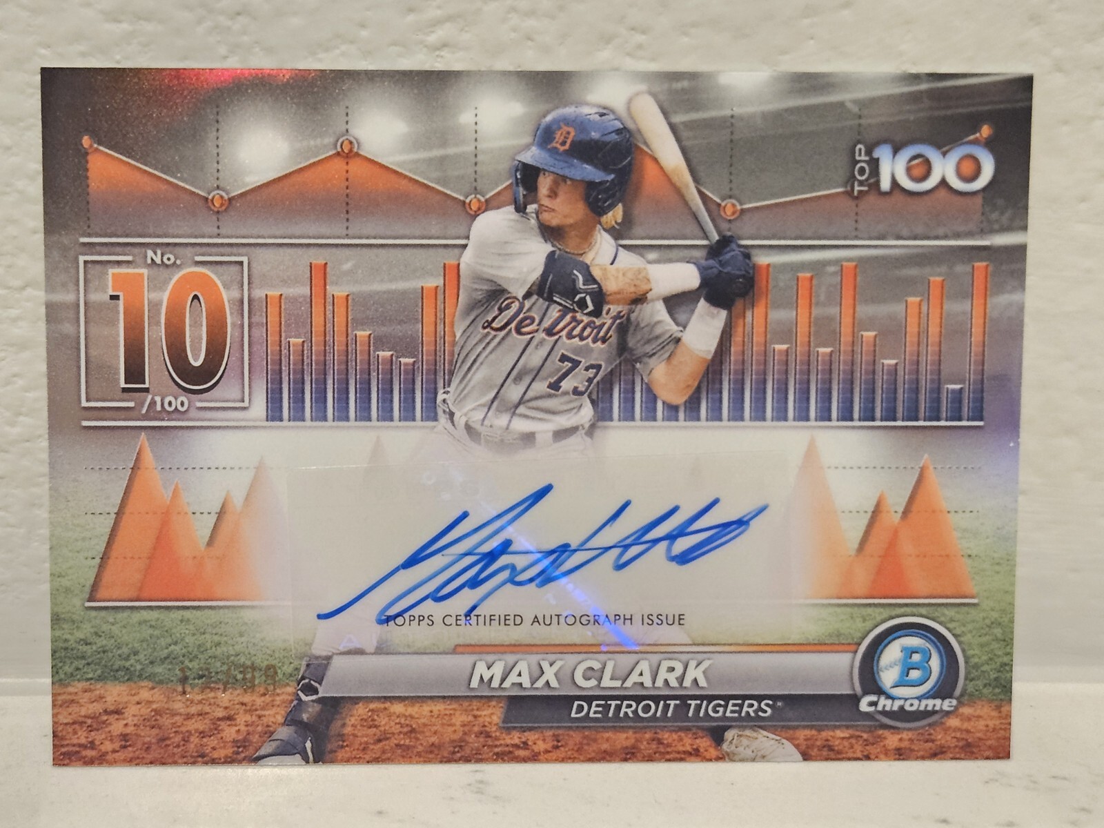 Max Clark 2024 Bowman #BTPA-10 Bowman Scouts