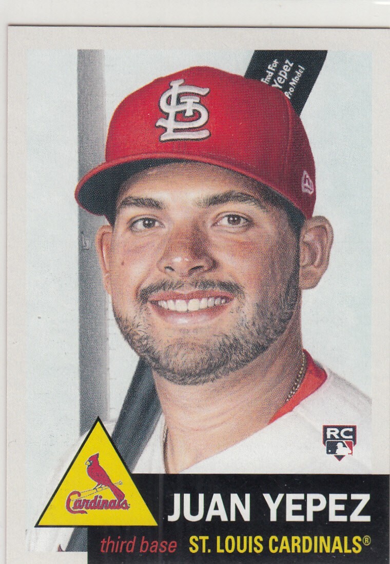 2022 Topps Baseball Living Set JUAN YEPEZ RC #541 Cardinals