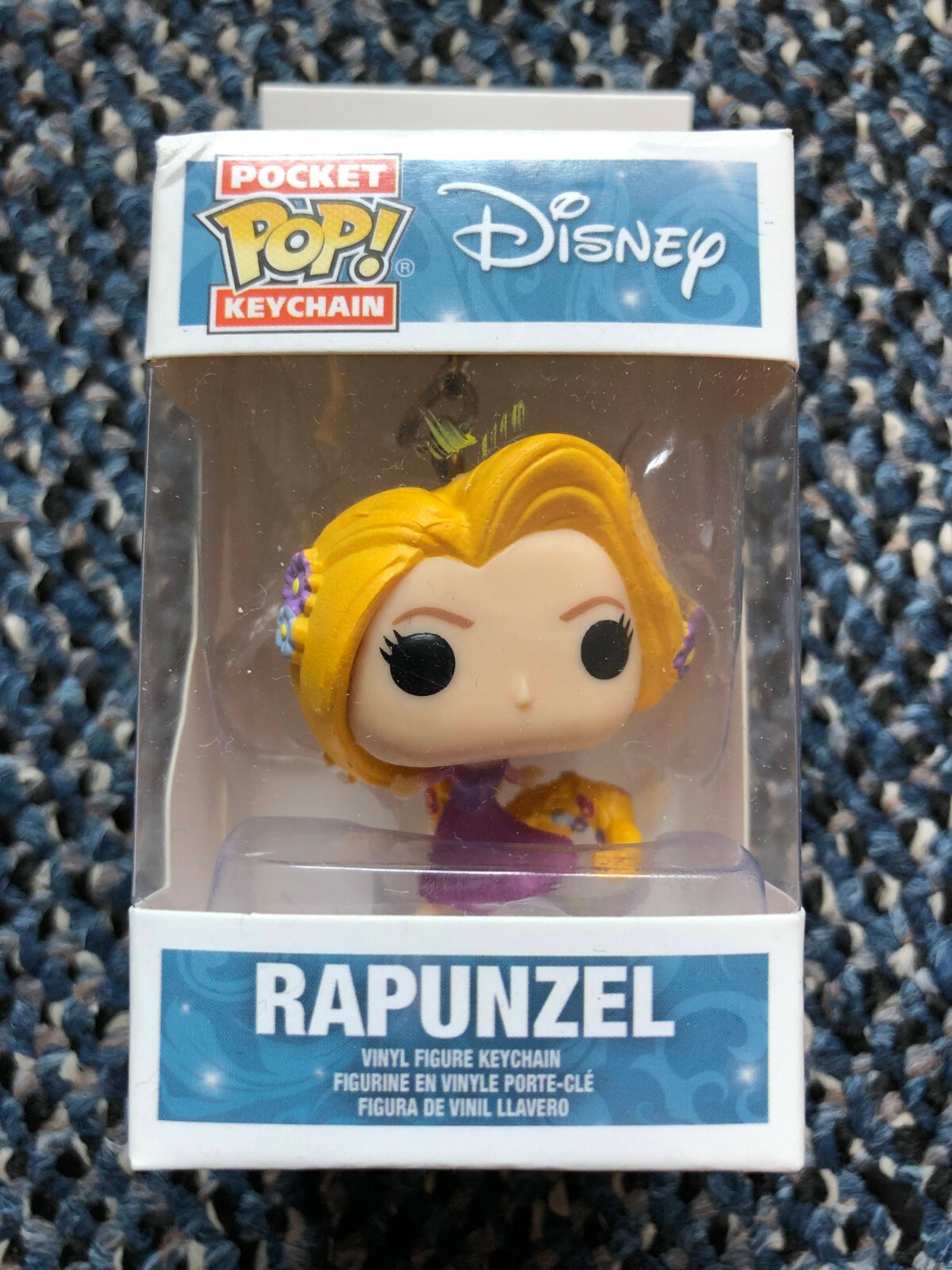 rapunzel funko pop keychain