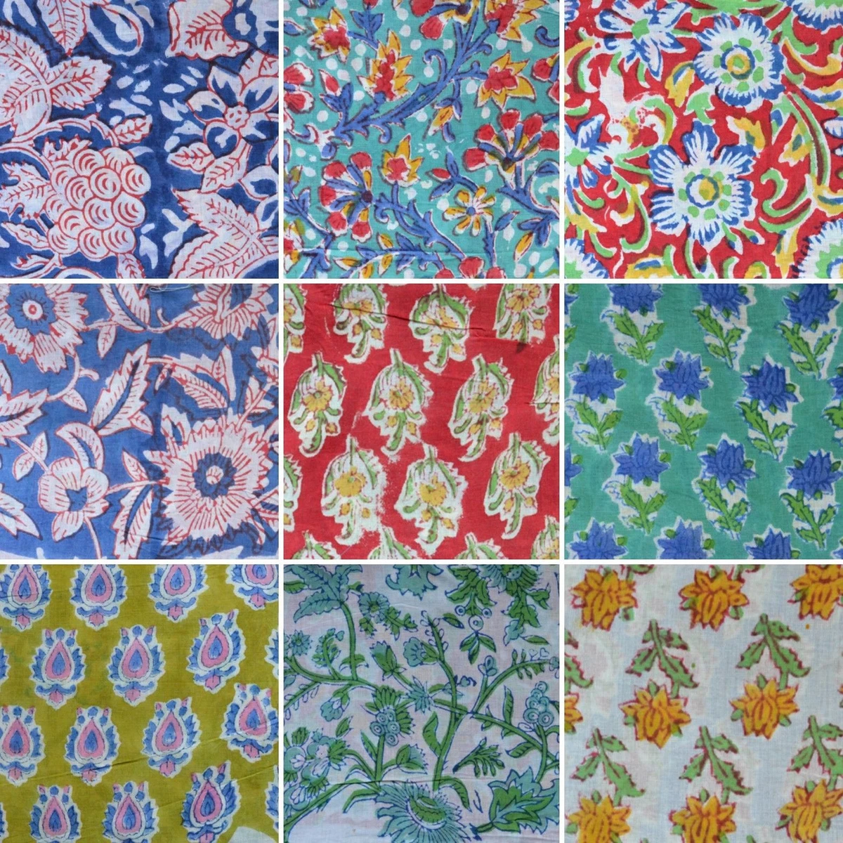 Indian cotton fabric deals
