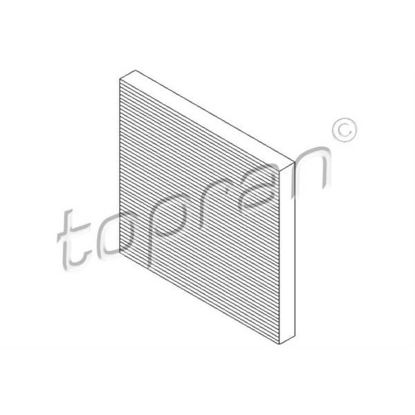 Topran Innenraumfilter Pollenfilter FüR Fiat Ducato Pritsche/Fahrgestell 250-image