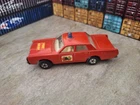 Matchbox Lesney Superfast 59 Mercury Fire Chief Car