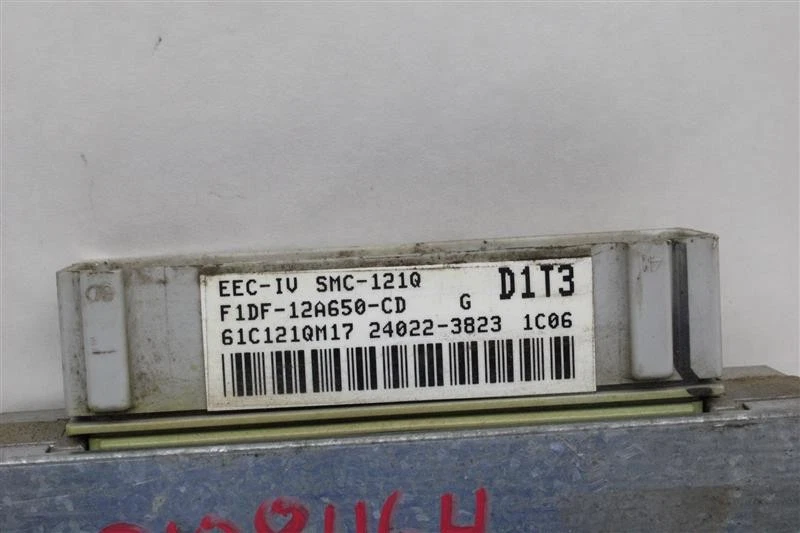 Computadora ECU ECM FORD TAURUS MERCURY SABLE 1991 91 F1DF12A650CD 1081164 Foto 3 de 4