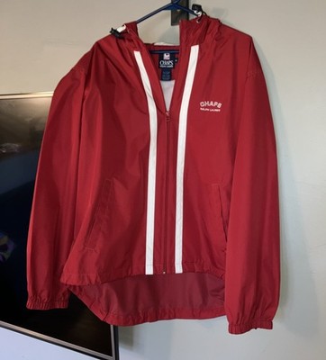 Chaps Ralph Lauren Windbreaker Jacket Mens Size Medium Vintage 90s Streetwear