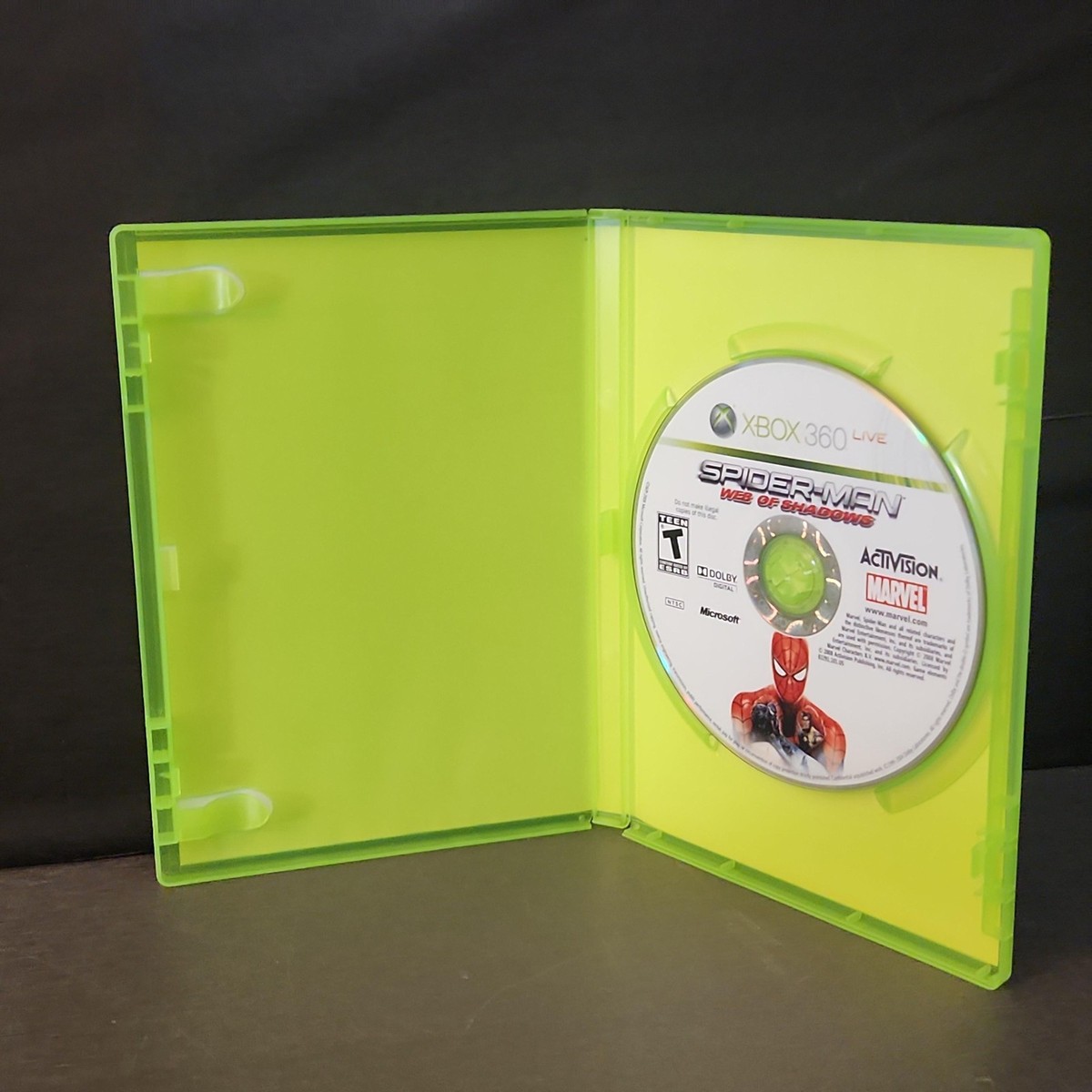 Spider-Man Web Of Shadows Xbox 360 Game | eBay