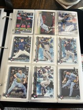 Topps Blue Jays MLB Baseball Rookie Card Lot 9 Cards Multiple Players Topps Set