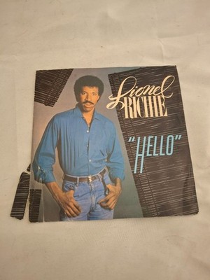 LIONEL RICHIE - HELLO 1983 7'' VINYL SINGLE. TMG 1330.