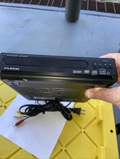 FUNAI DVD Player DP100FX4 Black *Tested/Works* No Remote Or Cables