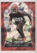 2019 Panini Prizm Rookies Red Ice Prizm Greedy Williams #315 0l8