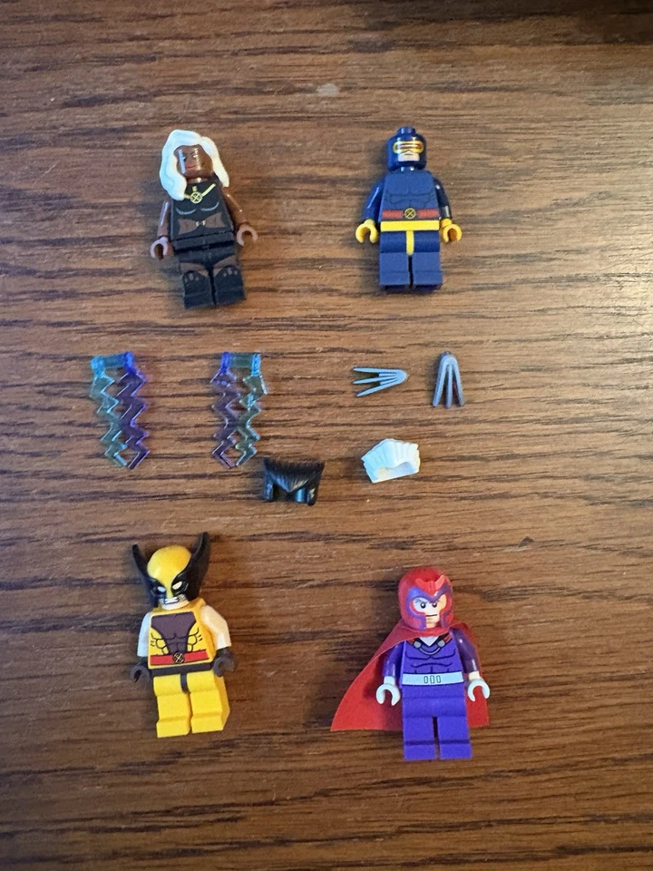 LEGO 76022 Marvel X-Men vs. the Sentinel 100% Complete w/figs Box & Instructions - Image 2 of 4