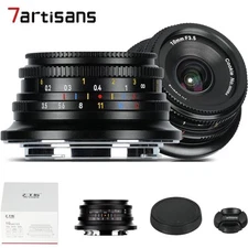 7artisans 10mm F3.5 APS-C Ultra-Wide Angle Lens for Sony E Fuji X Nikon Z M4/3