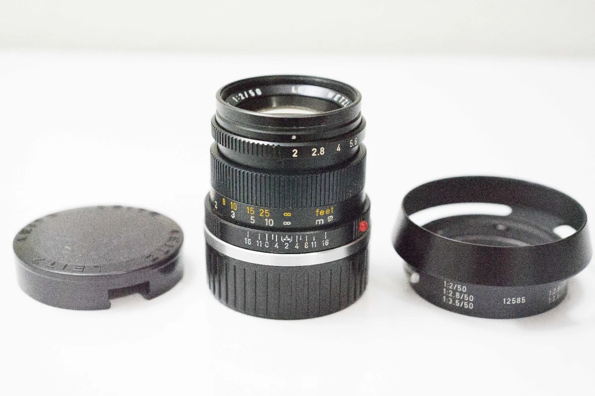 Leica SUMMICRON-M 50mm Focal Camera Lenses for sale | eBay