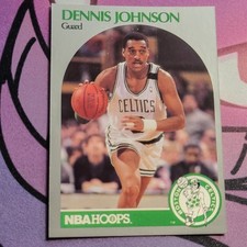 Dennis Johnson 1990-91 NBA Hoops #41 Boston Celtics Basketball Card