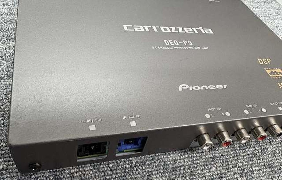 パイオニア　DEQ-P9 未使用開封品 JUNK Pioneer carrozzeria DEQ-P9 w/ Box Cable Used Japan For