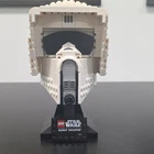 LEGO Star Wars Scout Trooper Helmet 75305 Helmet Collection Display Stand.