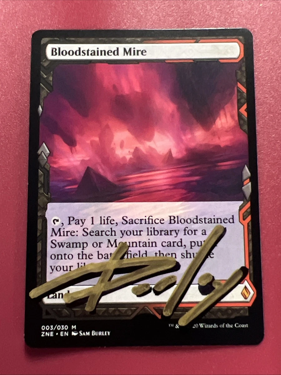 Bloodstained Mire Magic: The Gathering Trading Card Games