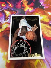1994-95 Topps From The Roof #124 Harold Miner Miami Heat Basketball Card