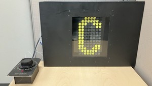 VINTAGE R32 LUMINATOR FLIP DOT END ROUTE SIGN - SEE PHOTOS