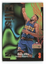 1997-98 SkyBox Z-Force #46 Dale Ellis Denver Nuggets