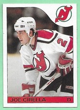 1985-86 Topps Hockey Joe Cirella #98 New Jersey Devils👍