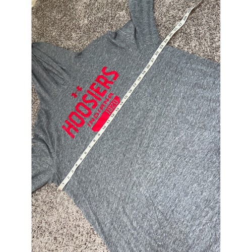 Sudadera con capucha Under Armour Hoosiers Indiana 1820 gris para hombre 2XL - Imagen 5 de 7