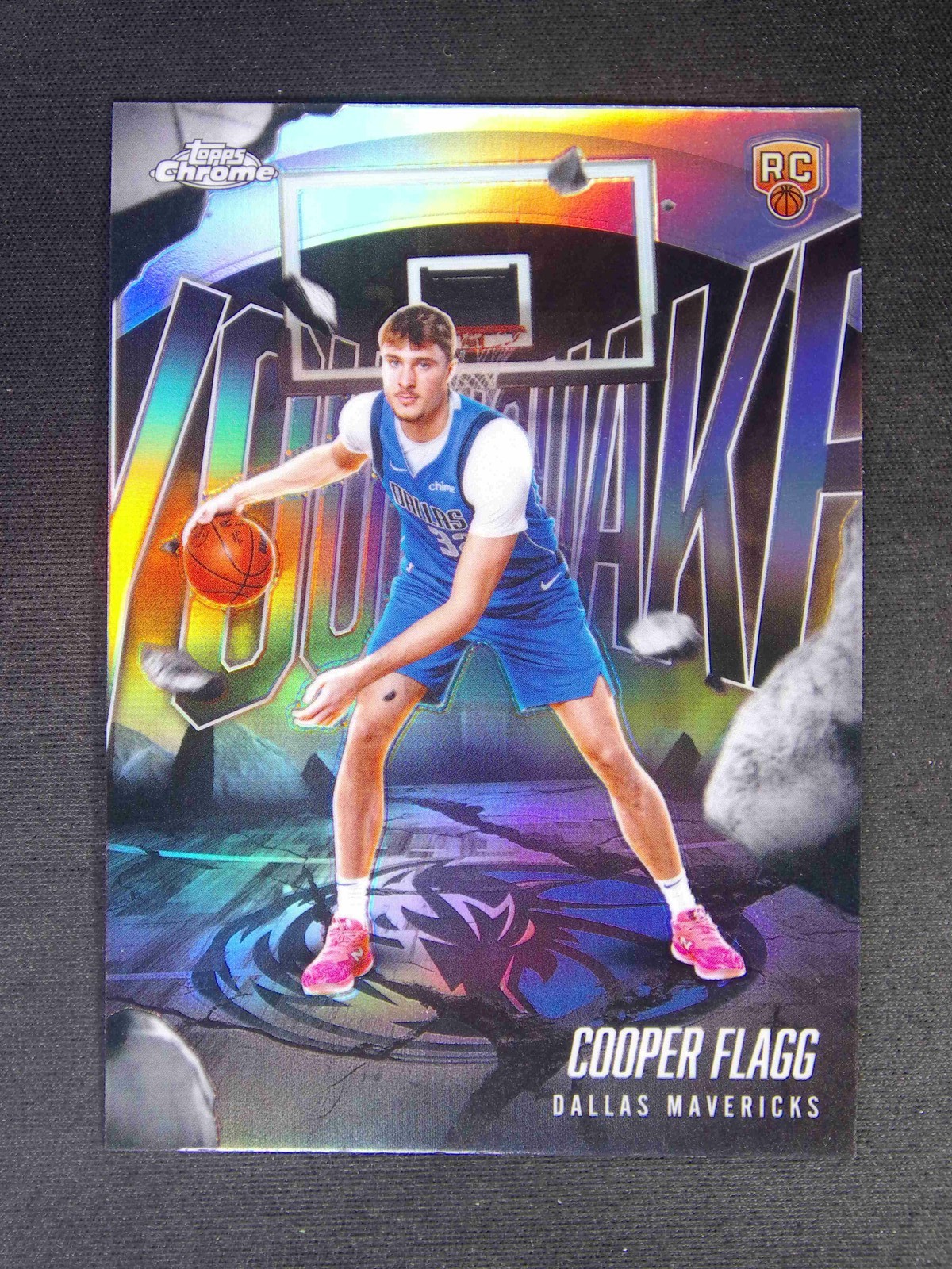 2025-26 Topps Chrome Cooper Flagg RC YouthQuake Refractor